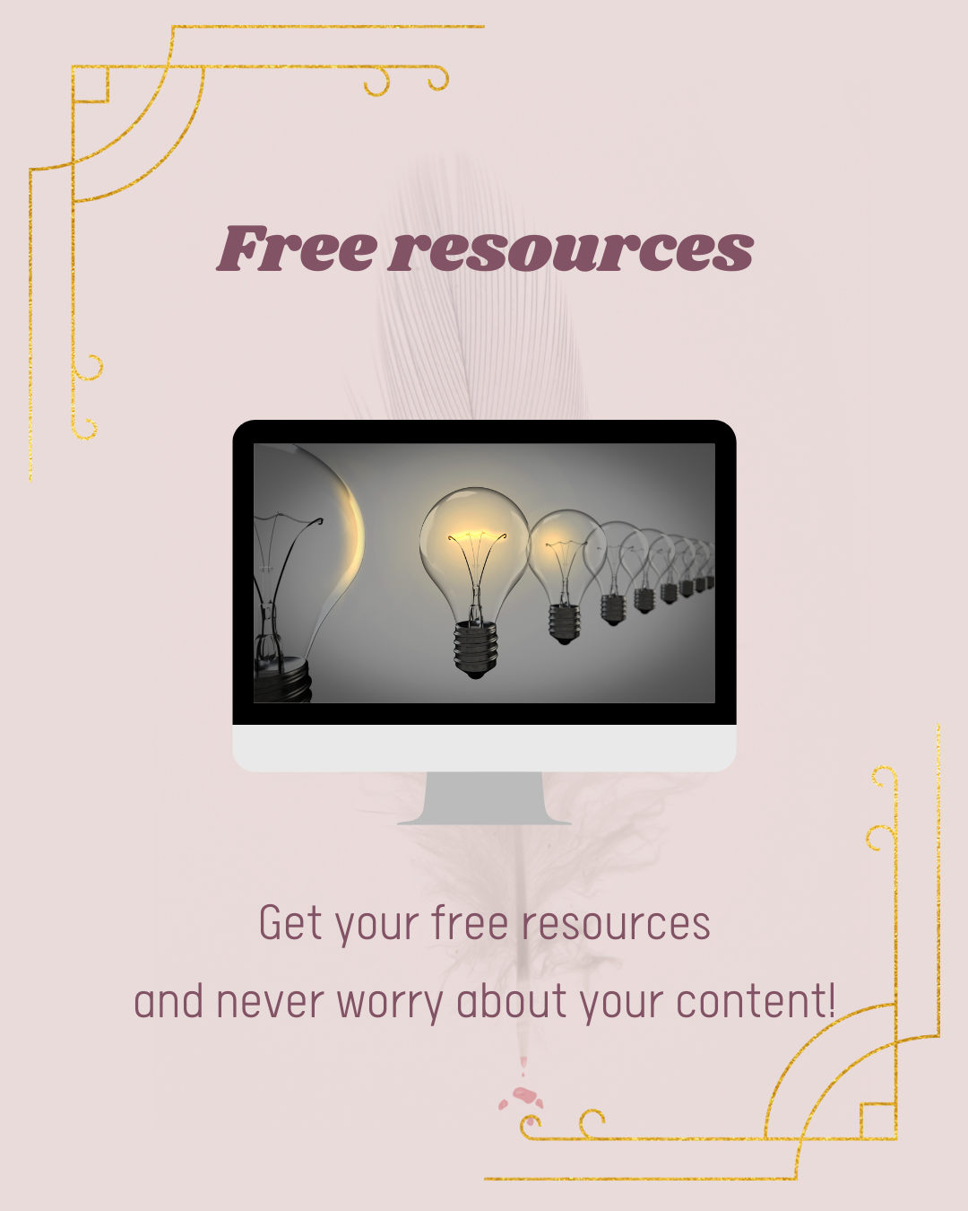 Free resources