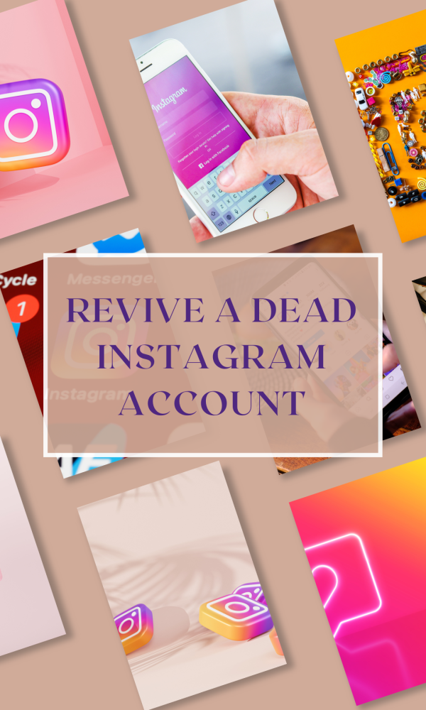 Revive a dead Instagram account